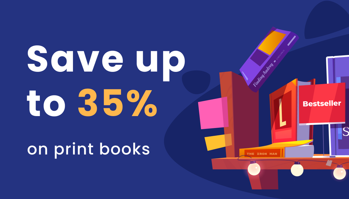 Save up to 35% on print books