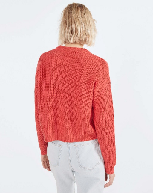 Round neck oversized sweater - Image 2