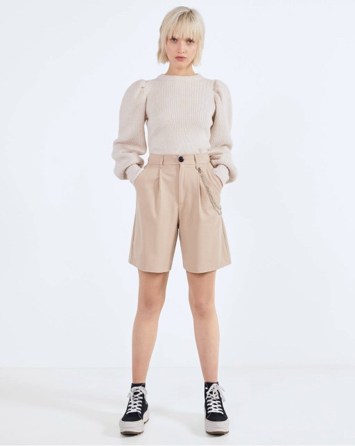 Sweater with voluminous sleeves - Image 4