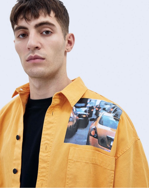 Overshirt with print - Image 3