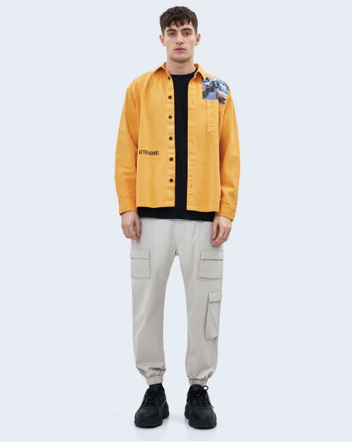 Overshirt with print - Image 4