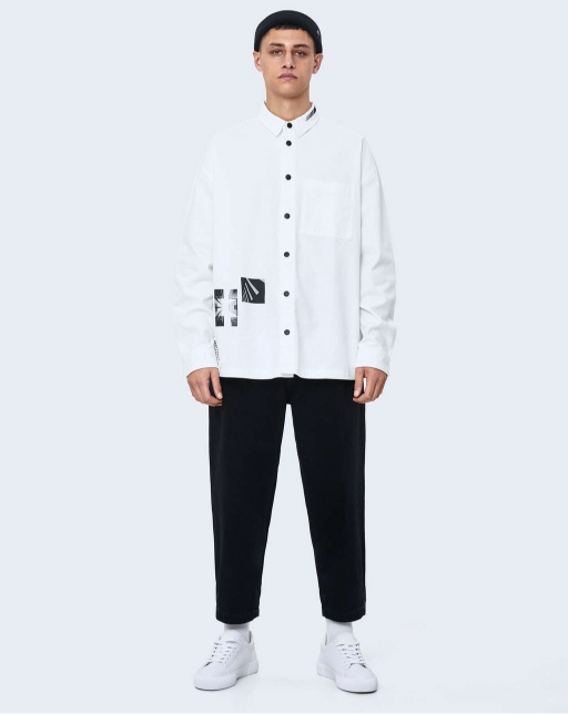 Overshirt with print - Image 4
