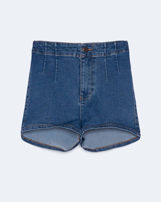 High waist denim shorts - Image 5